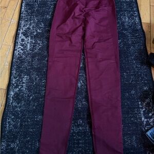 Burgundy  Leggings